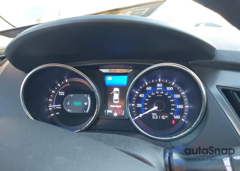 2015 Hyundai Sonata Hybrid from USA, damaged, VIN KMHEC4A45FA137827